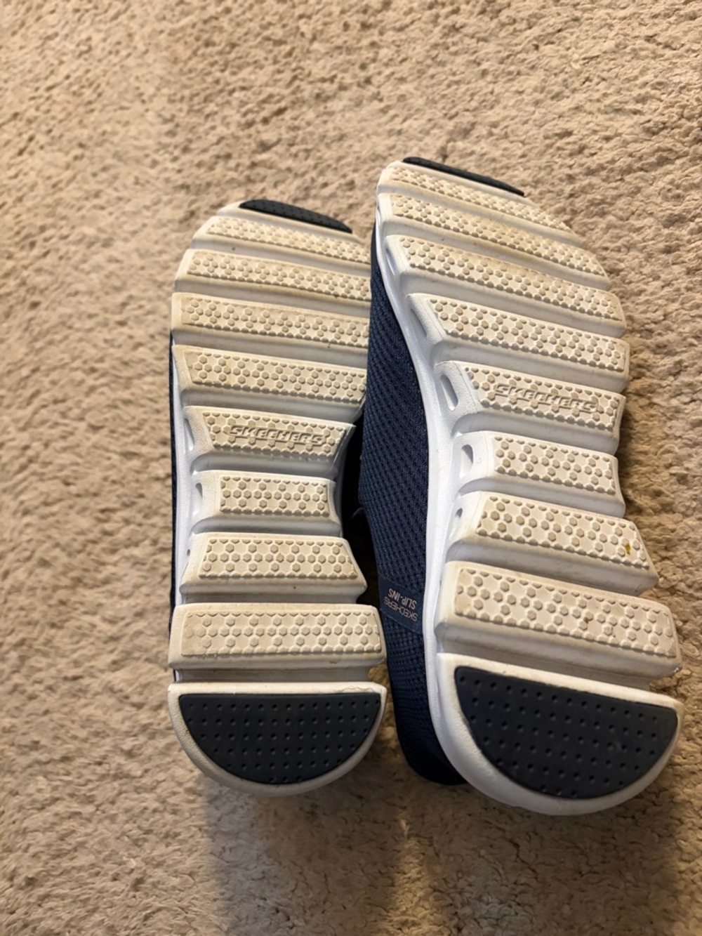 Skechers Navy women’s hands-free slip ins size 8 - Picture 5 of 5